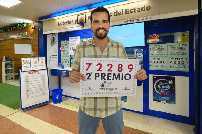 El Centro Comercial Cita reparte suerte con el segundo premio de la Lotería del Niño