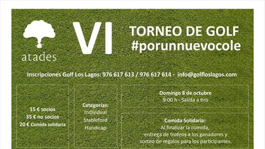 Torneo de golf por un nuevo ‘cole’