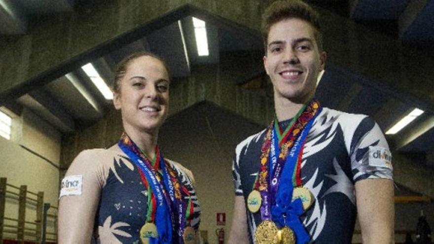 Los valencianos Sara Moreno y Vicente Llí  cierran 2015 como los mejores del mundo en Gimnasia Aeróbica