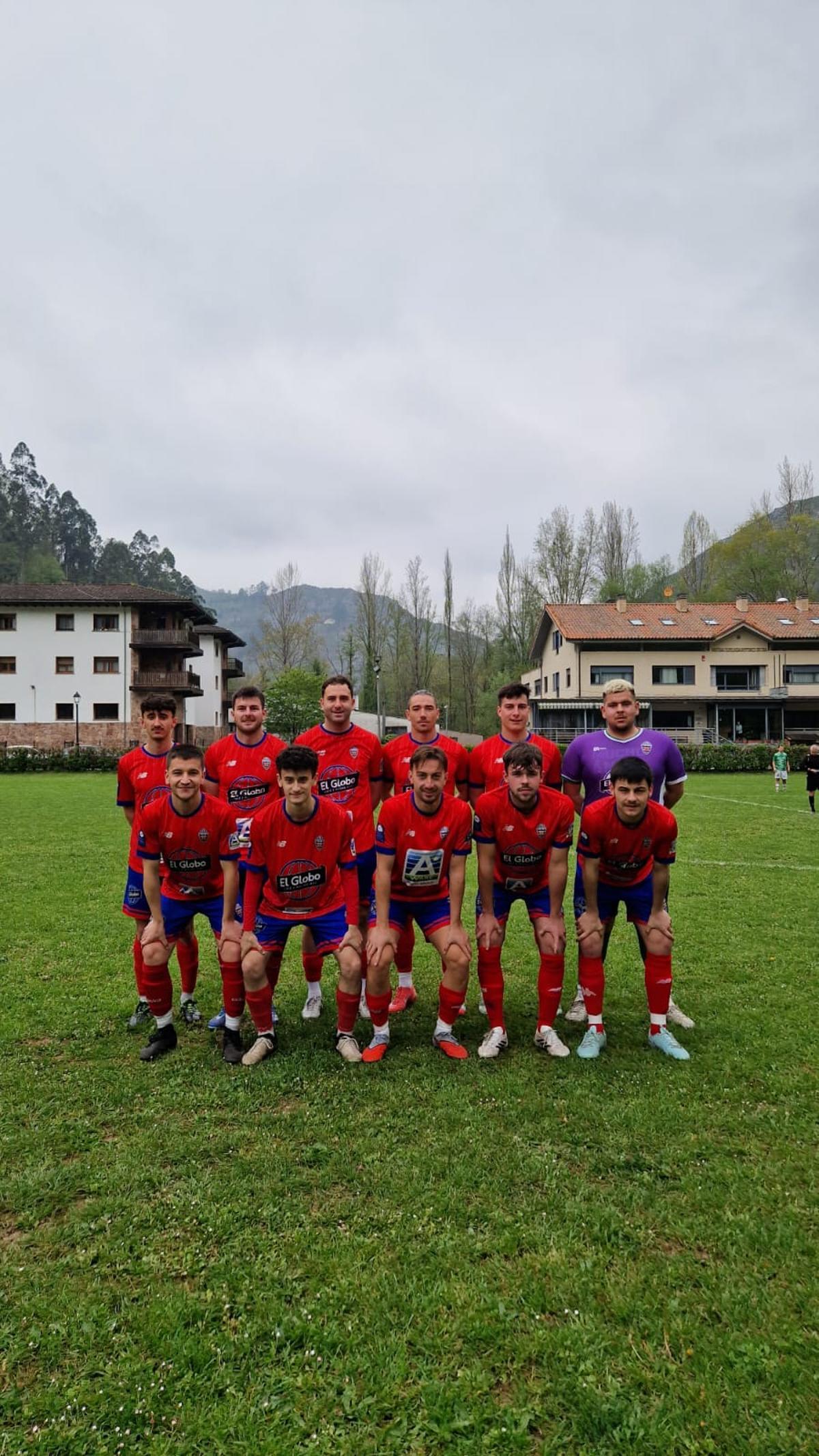 Once inicial del Salas contra el Belmonte.