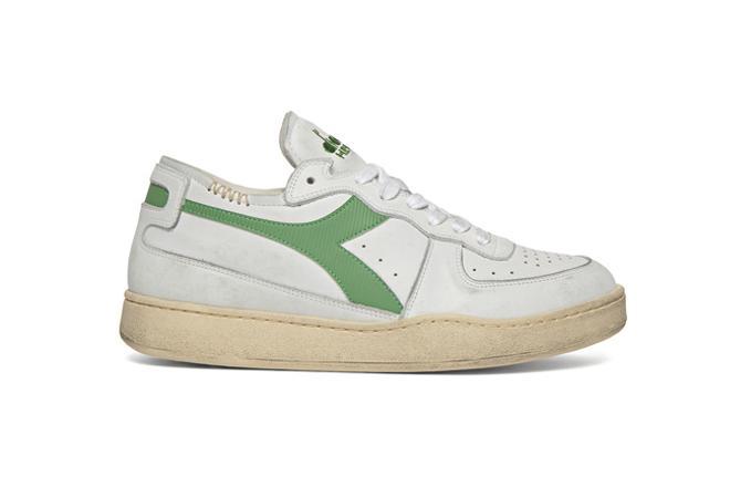 Zapatillas de cuero tipo 'basket', de Diadora