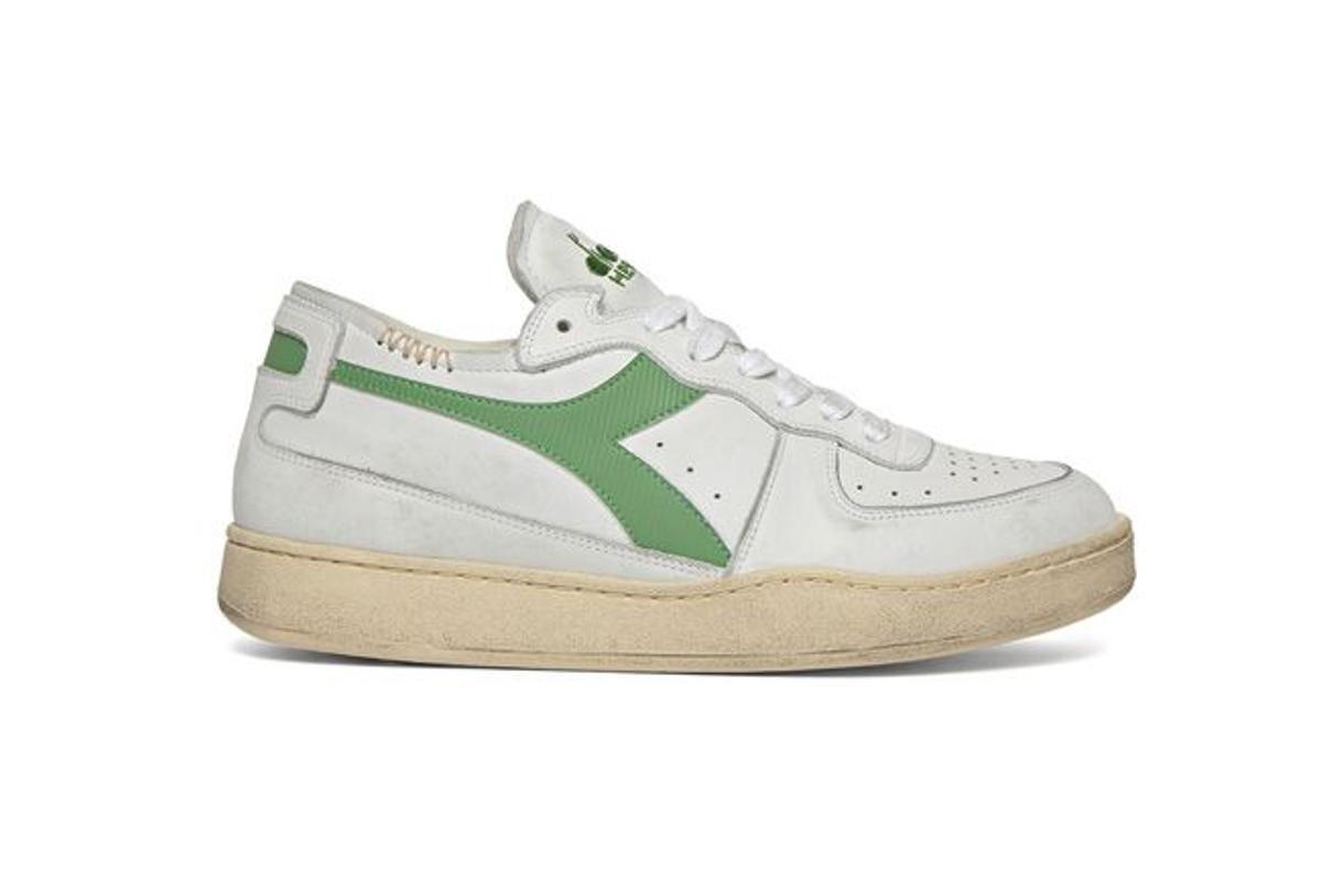 Zapatillas de cuero tipo 'basket', de Diadora