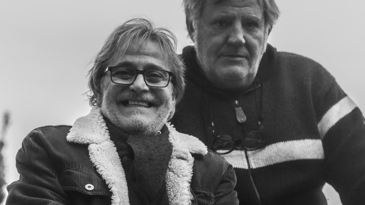 Toni Gost y Vicenç Ochoa, el poeta y el pintor.