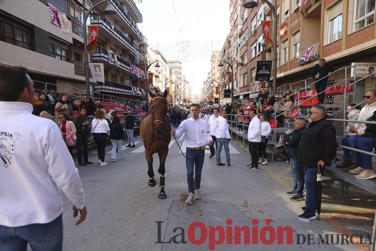 Concurso de caballo a pelo: pasacalles hasta el Hoyo en Caravaca