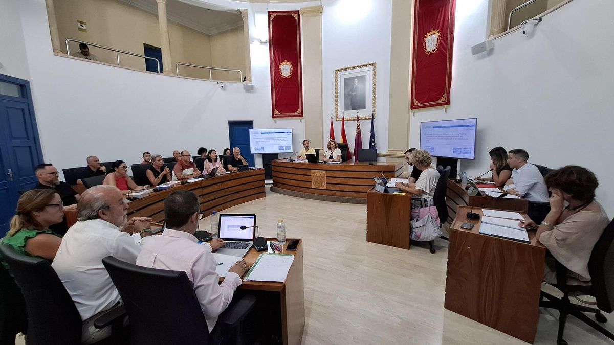 Pleno Ordinario de julio en el Ayuntamiento de Alcantarilla.