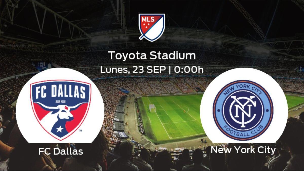 Previa del partido de la jornada 38: FC Dallas contra New York City