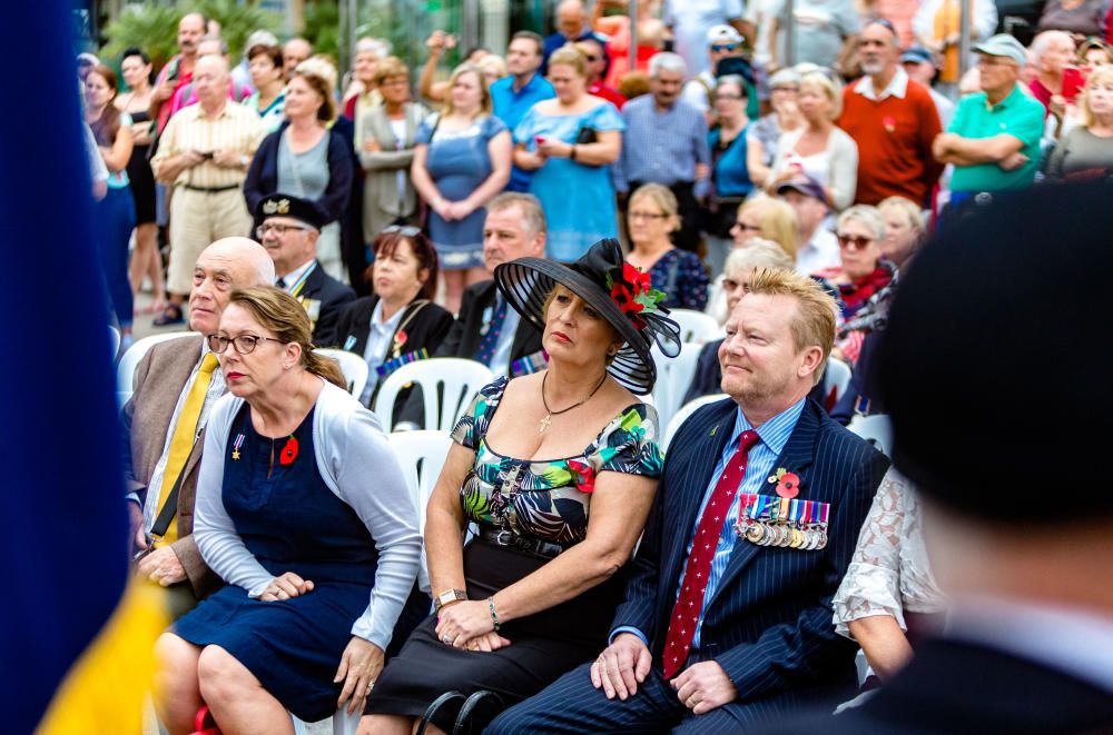 Los británicos celebran en Benidorm el Poppy Appeal