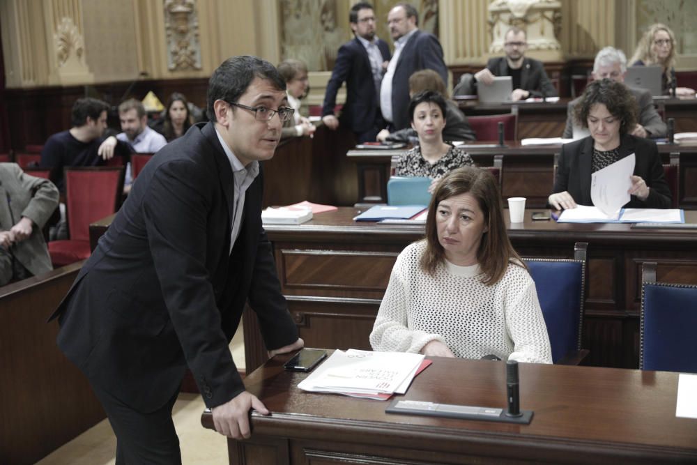 Pleno del Parlament del día 18 de febrero de 2020