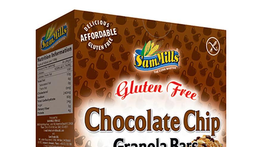 Detectan leche no declarada en las barritas de cereales de chocolate Sam Mills