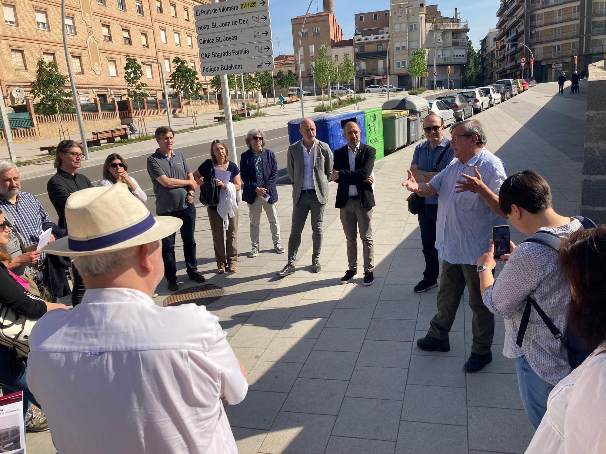 Arrenquen les visites ciutadanes a la Fàbrica Nova de Manresa