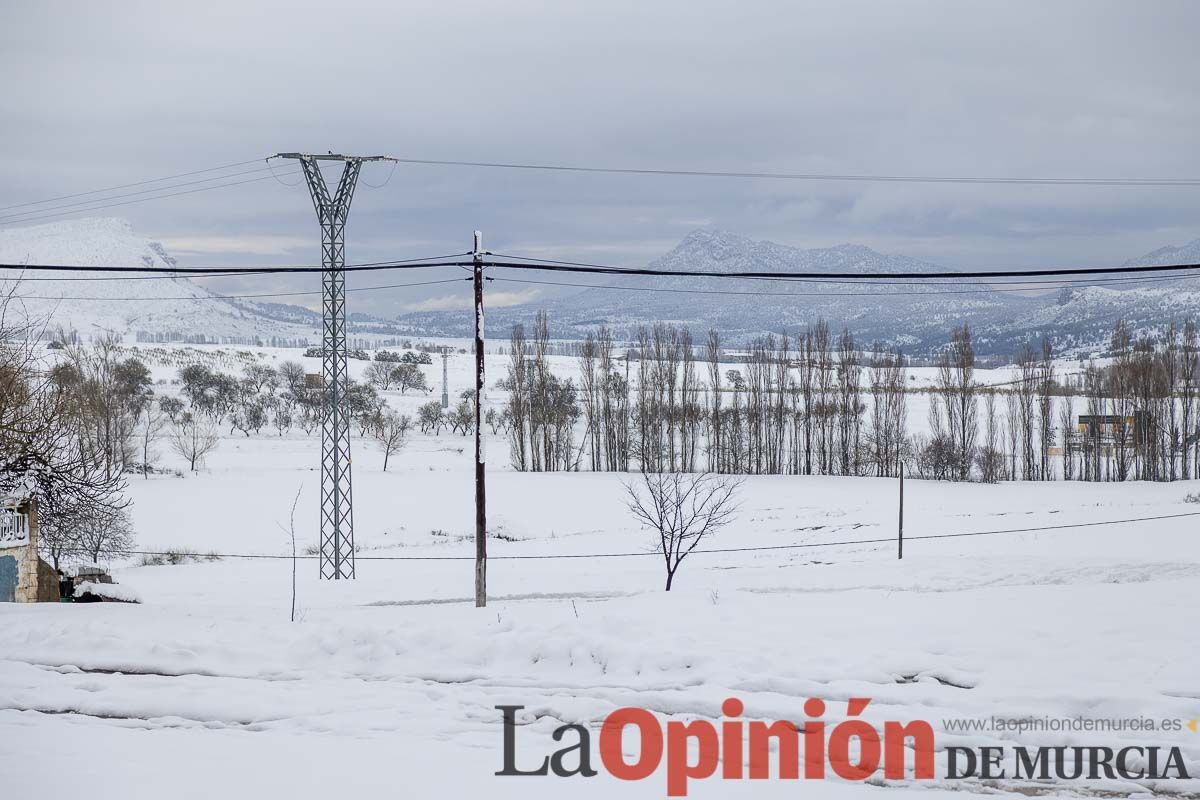 La comarca del Noroeste ofrece una estampa invernal