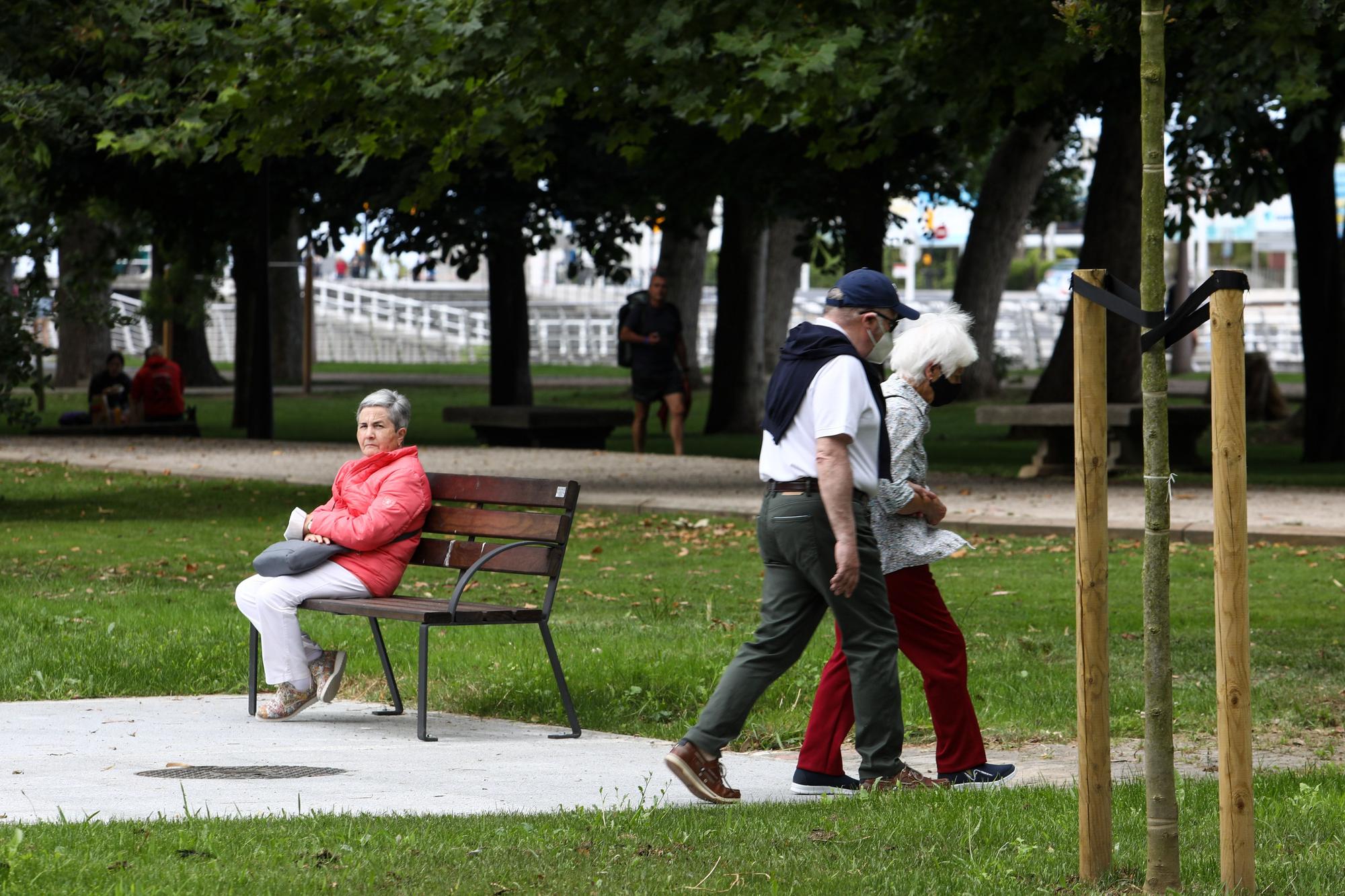 Reapertura de la avenida del Molinón, ya peatonal