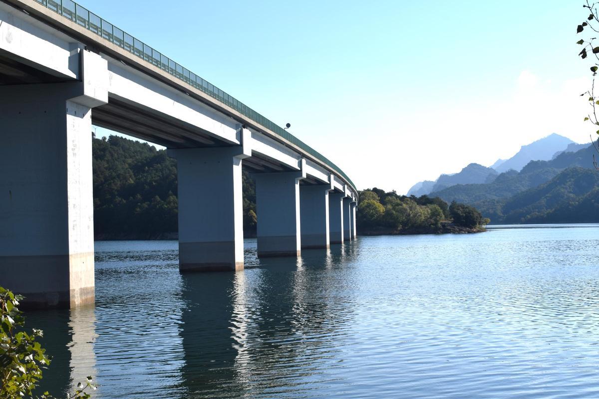 L'estat en què es trobava el pantà de la Baells l'estiu passat