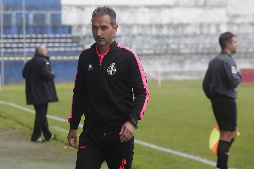 El partido entre el Real Avilés y el Llanes, en imágenes