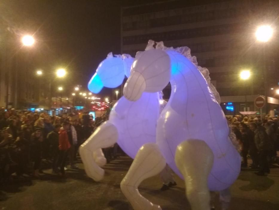 Cabalgata de Reyes 2019 en Avilés