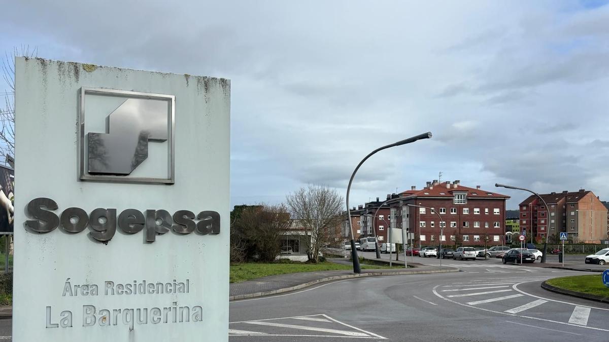 Área residencial de Sogepsa en Villaviciosa.