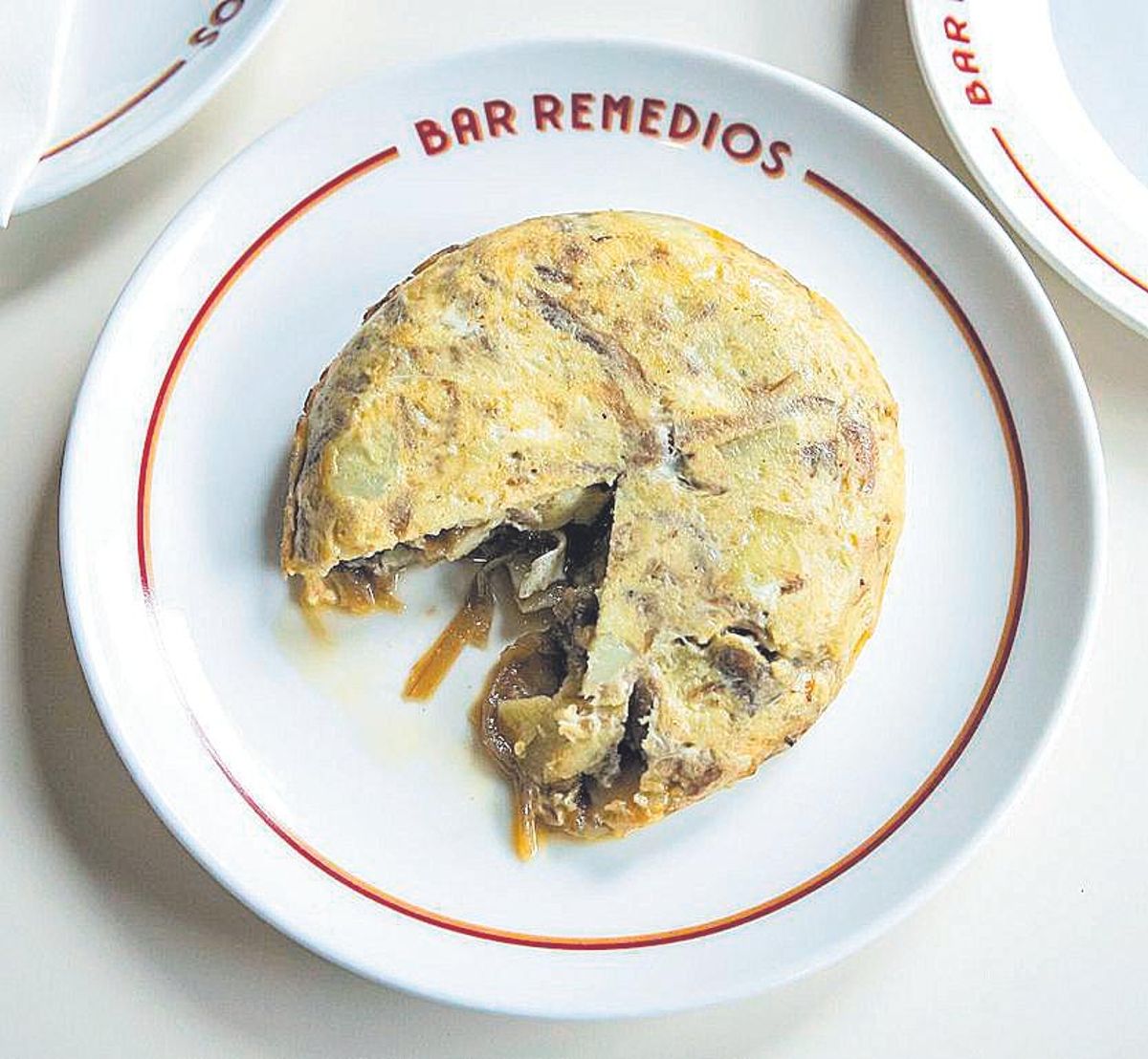 La truita de patates del Bar Remedios.