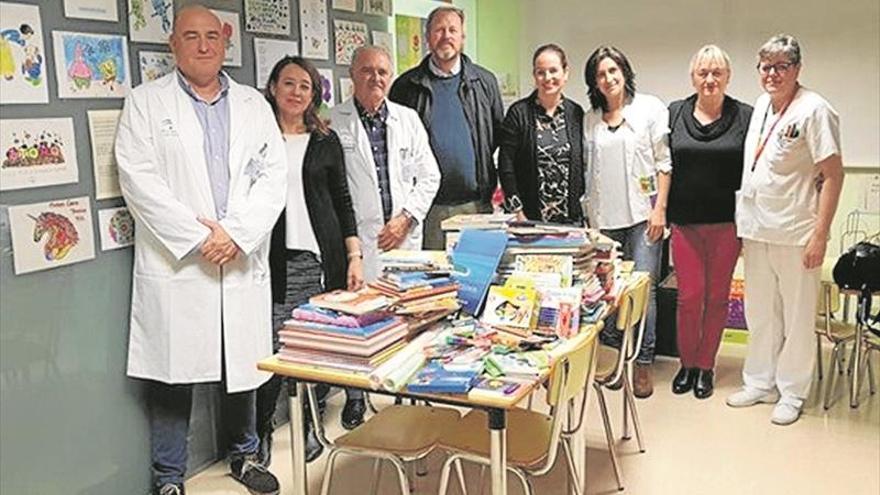 El hospital fomenta la lectura entre sus pacientes