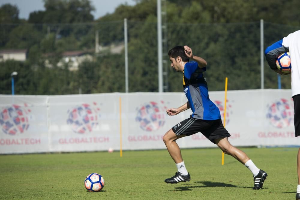 Entrenamiento del Real Oviedo