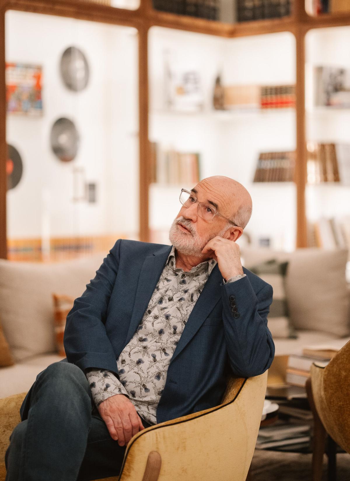 05.03.2026. MADRID. El escritor Fernando Aramburu en Madrid. Foto: Alba Vigaray