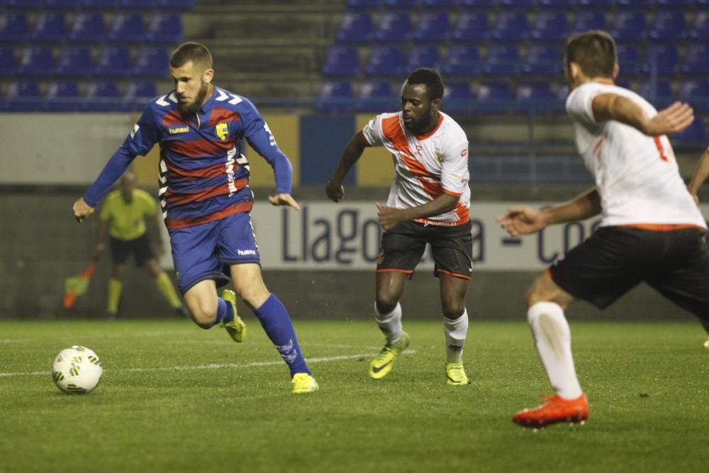 Llagostera - Hospitalet (1-1)