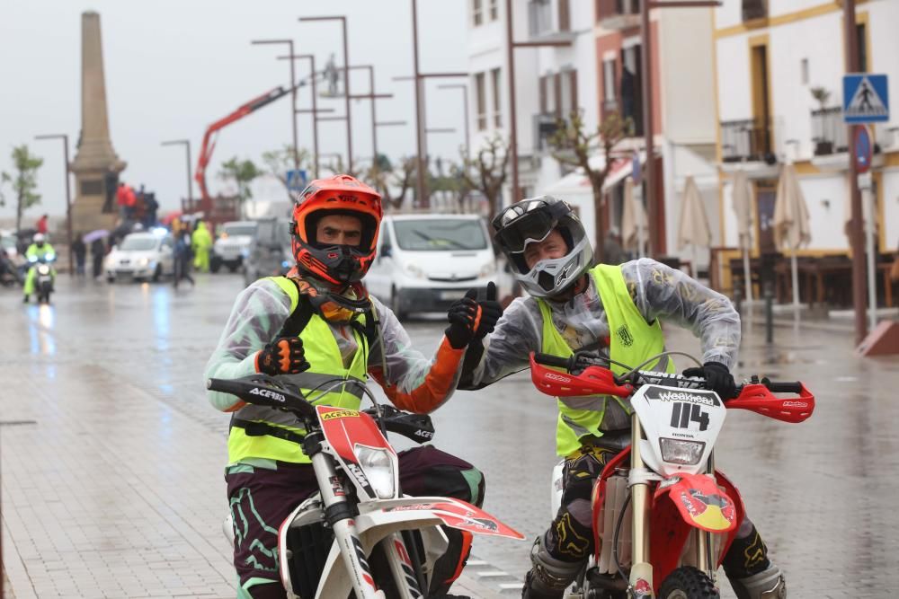 La primera jornada de la competición ha estado marcada por la lluvia