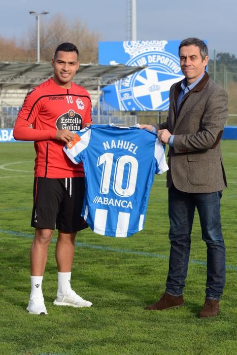 Carmelo del Pozo presenta a Nahuel Leiva