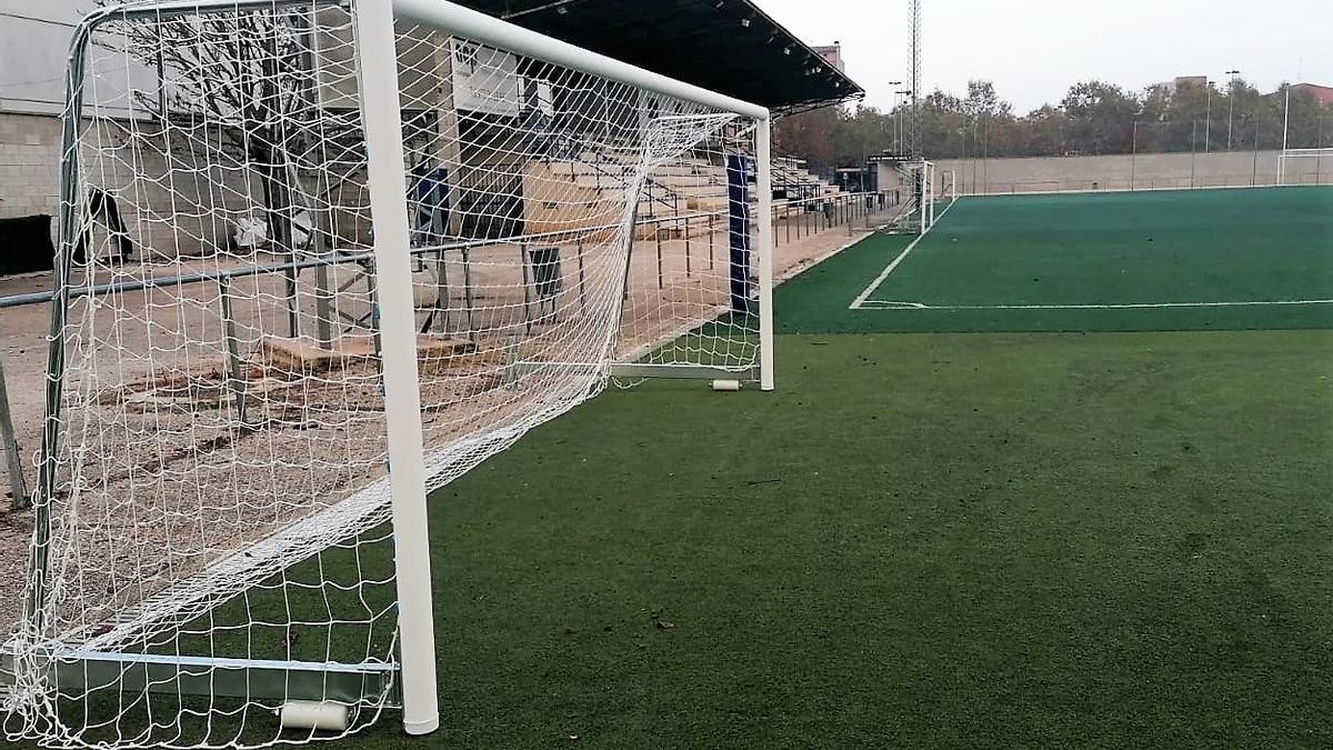 Immatge del camp de Futbol El Pla.