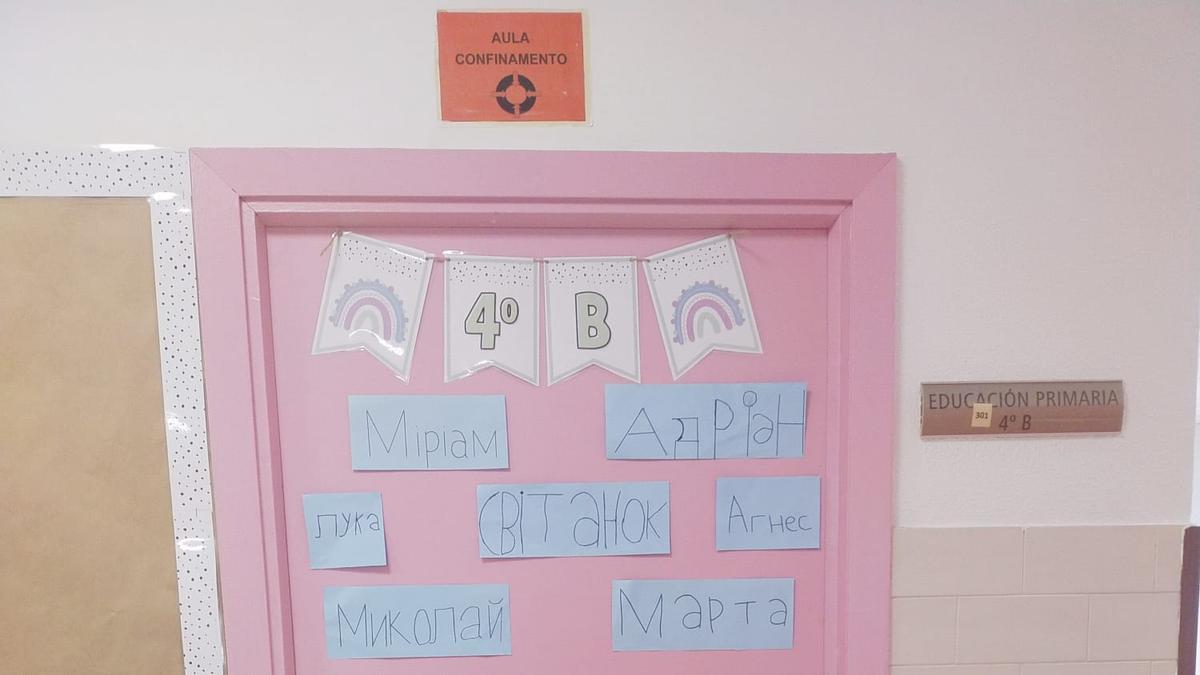 Las aulas decoradas para los nuevos compañeros