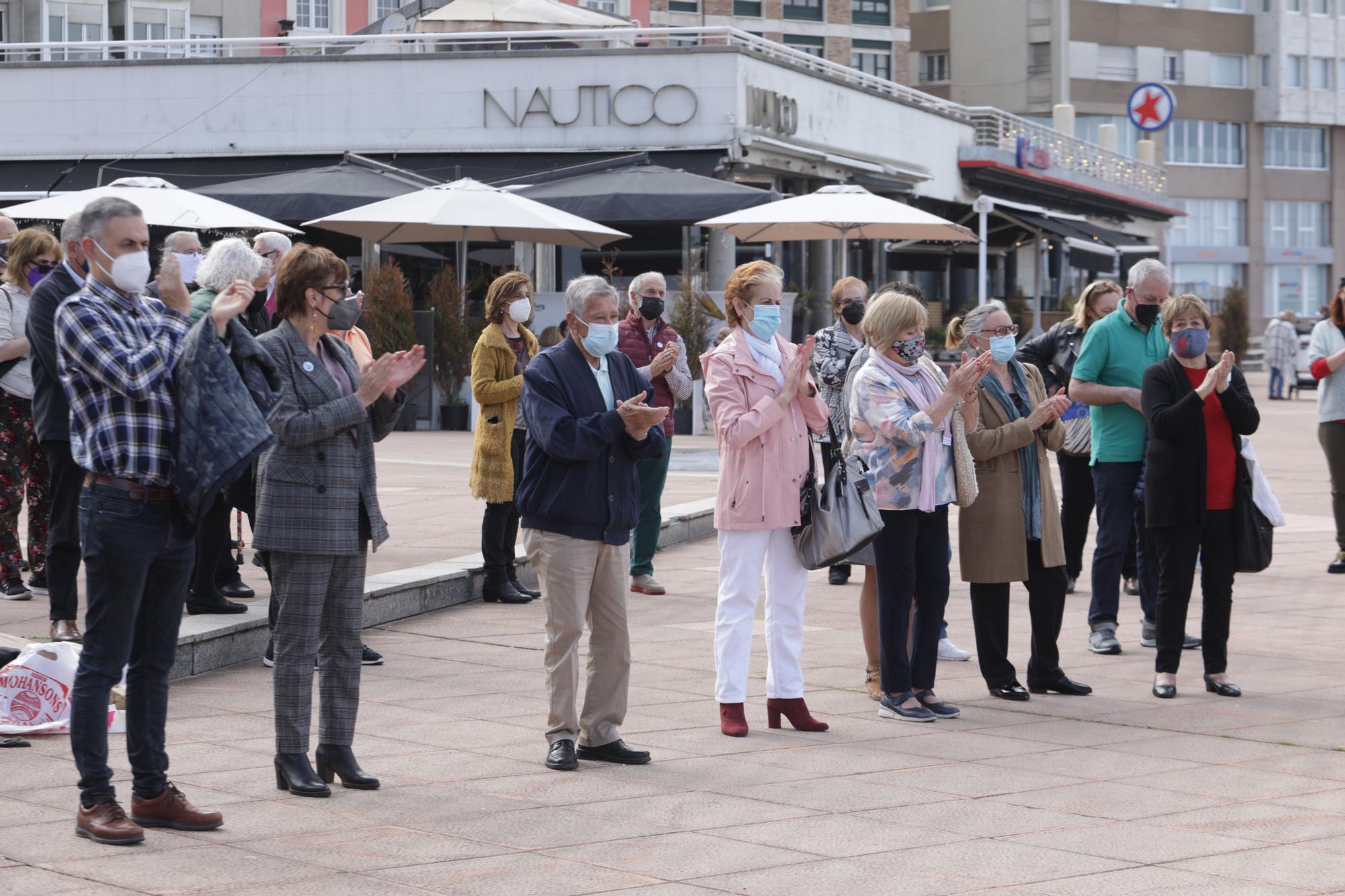 Homenaje a las víctimas de nazismo en Gijón