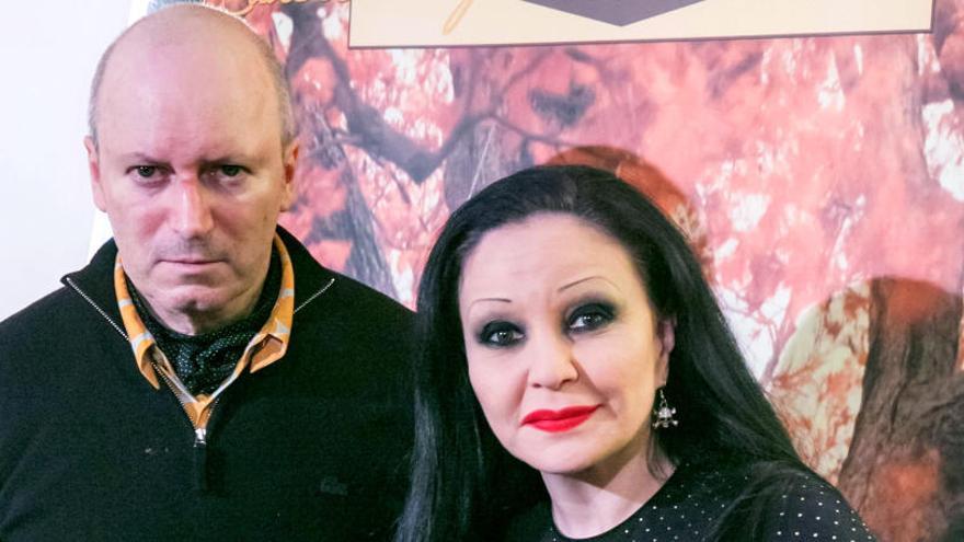 Nacho Canut y Alaska, componentes de Fangoria