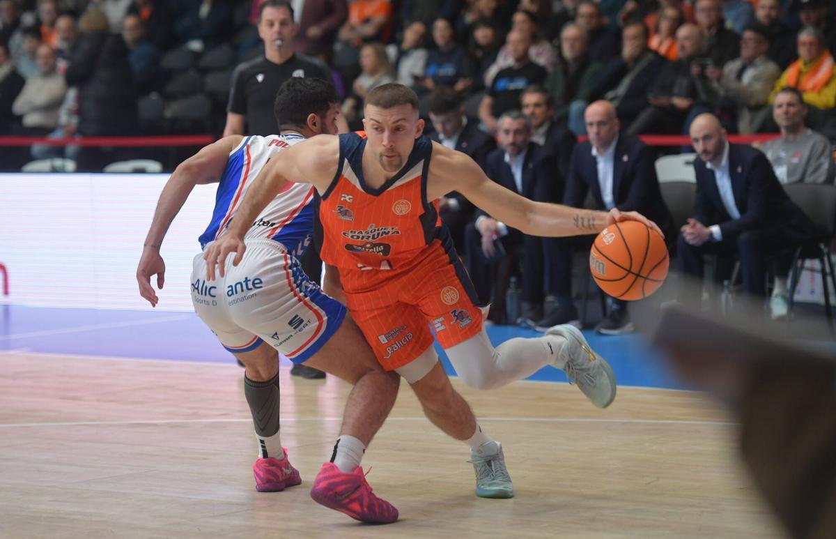 83-74 | El Leyma Coruña se sobrepone a sí mismo para vencer al Alicante