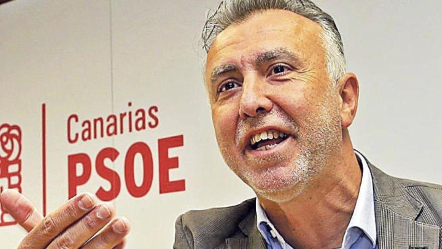 Ángel Víctor Torres, el candidato socialista a la presidencia de Canarias.