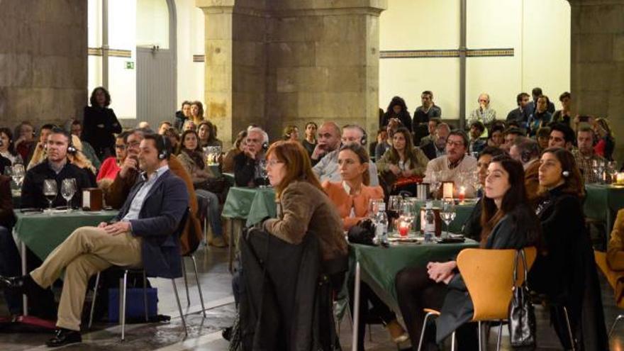 Asistentes a la presentación en el Centro de Cultura Antiguo Instituto.