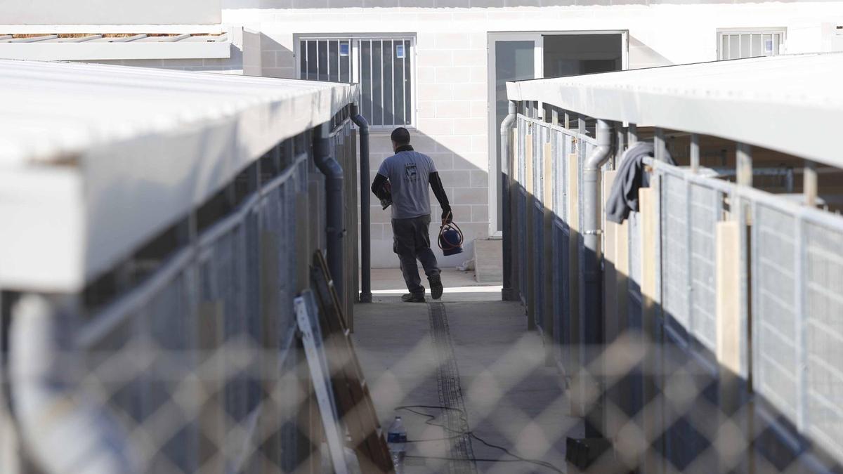 Gespa ultima los trabajos para la apertura del refugio de animales