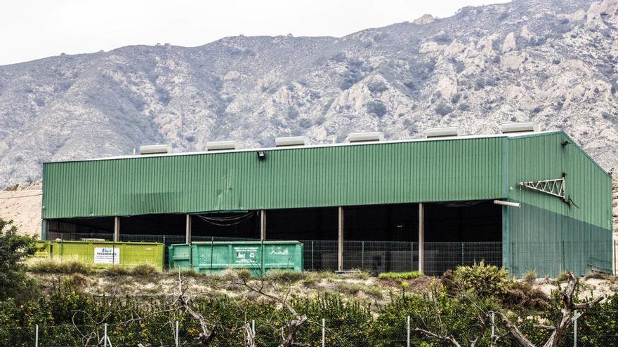 La planta de Proambiente en Abanilla ha ido perdiendo actividad en estos meses.