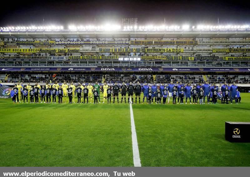 Las imágenes del partido del Villarreal en La Bombonera