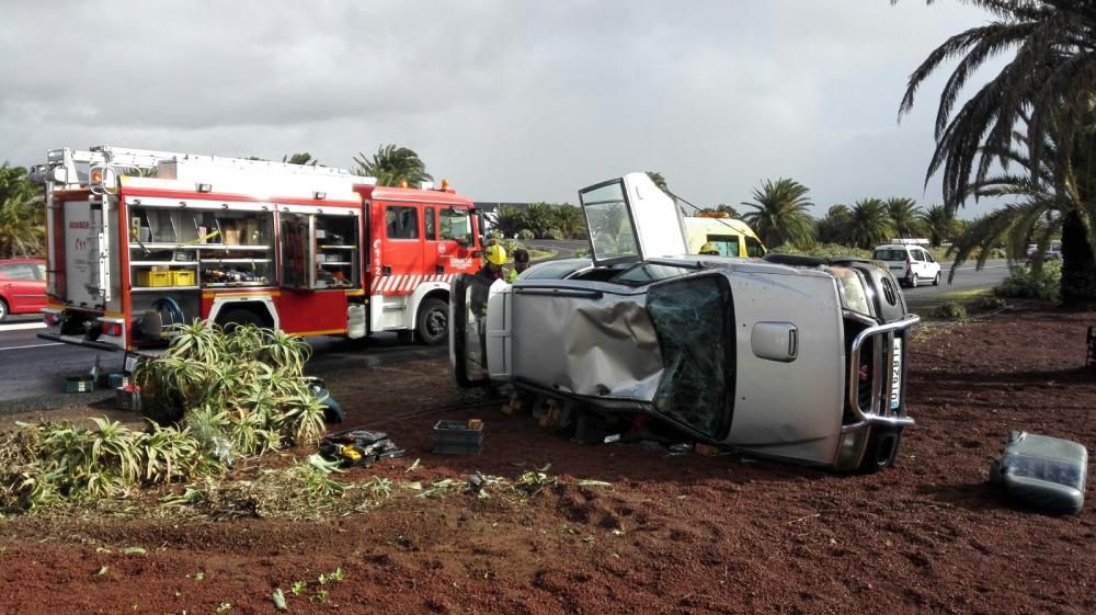 Accidentes en Lanzarote (22/11/2016)