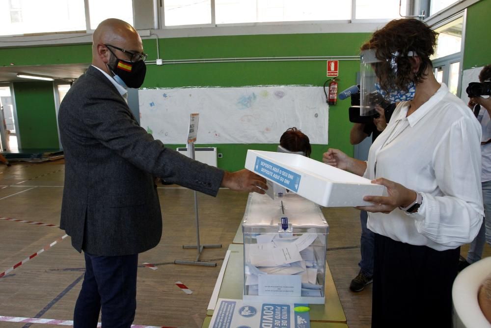 Imágenes de la jornada en Galicia y País Vasco.