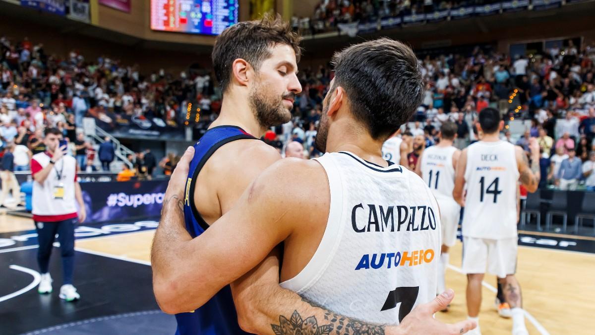 Nico Laprovittola y Facundo Campazzo, en la última Supercopa Endesa