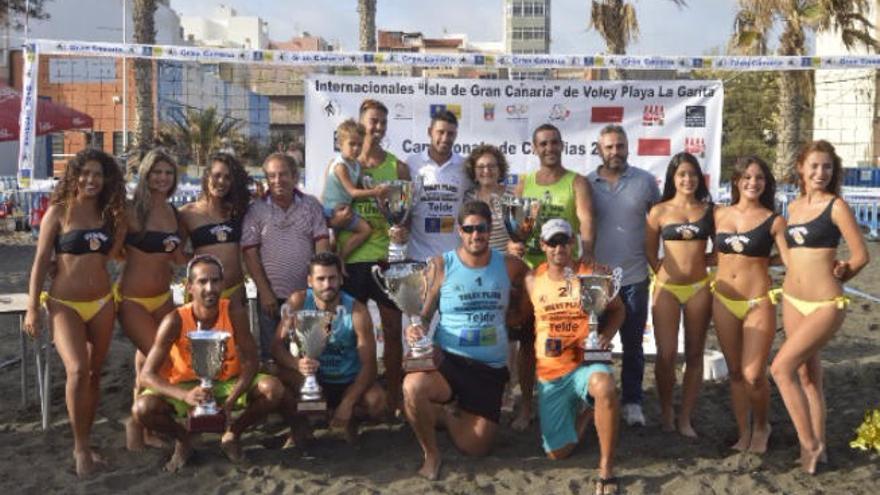 Telde apuesta por el voleibol playa y colabora con un evento internacional celebrado en La Garita