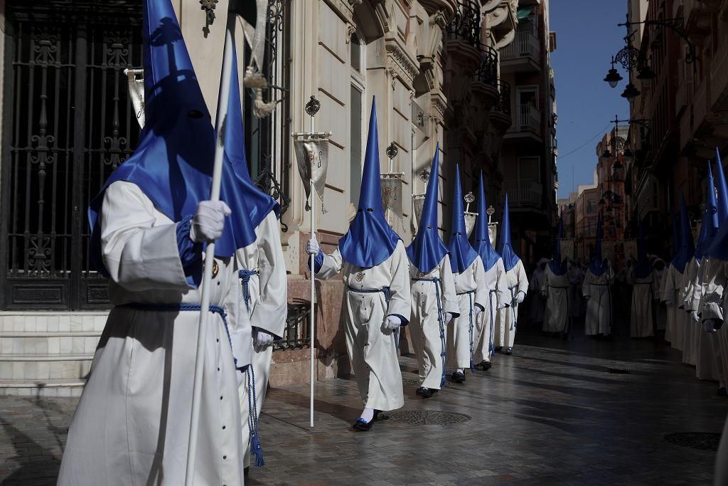 Procesión Extraordinaria del Resucitado en Cartagena por su 80 aniversario