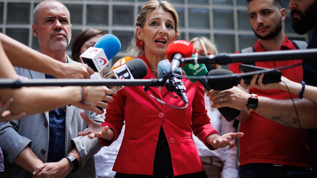 La vicepresidenta segunda, Yolanda Díaz.