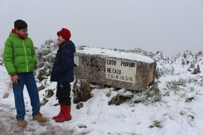 Nieve en la provincia de Córdoba