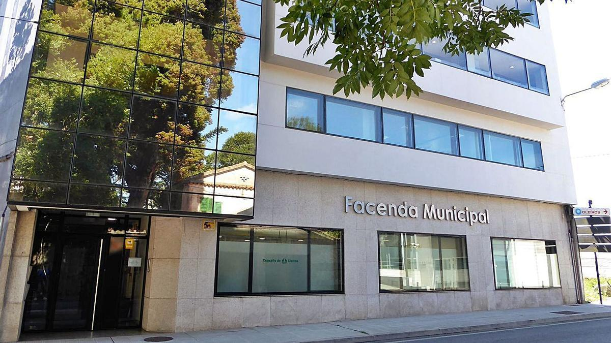 Sede de la empresa pública municipal Aquaoleiros.