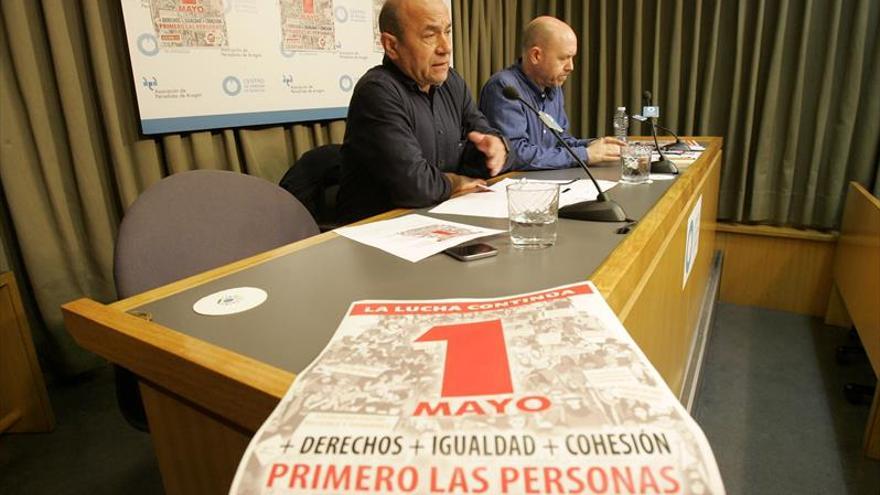 Los sindicatos llaman a votar, pero también a movilizarse el 1 de Mayo