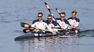 Llega la primera medalla para Asturias: bronce para el K4 de Saúl Craviotto, el español con más preseas de la historia