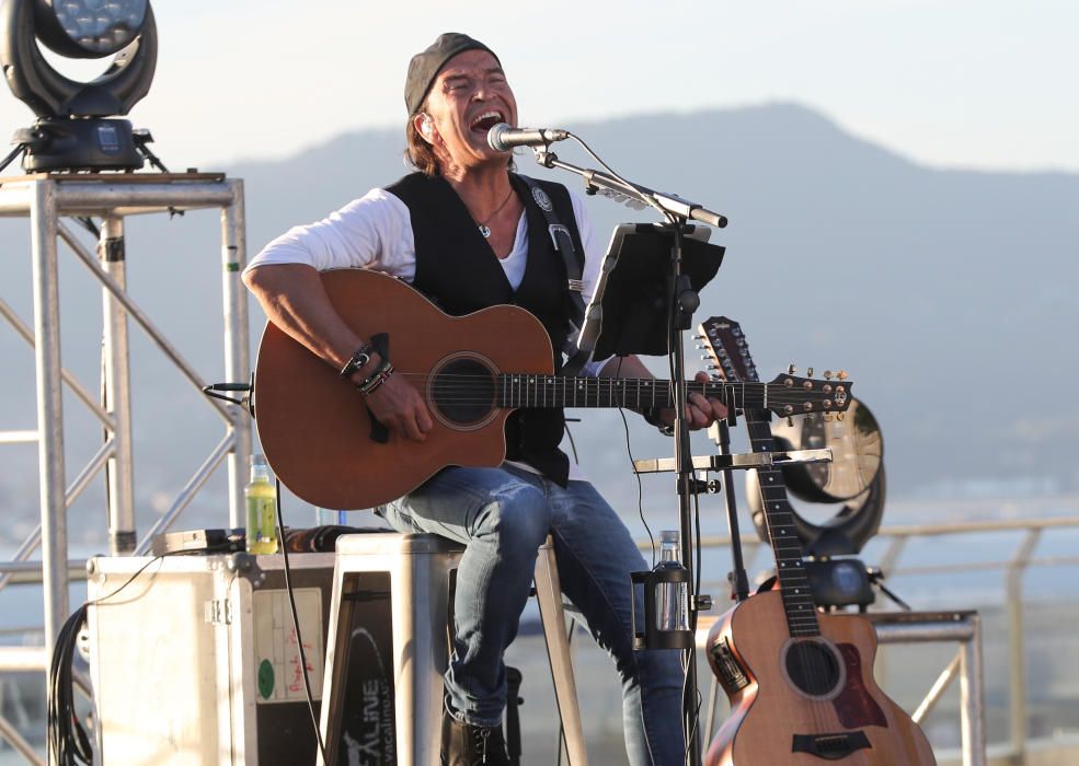 La terraza del Mar de Vigo acogió el primer concierto del ciclo TerraCeo