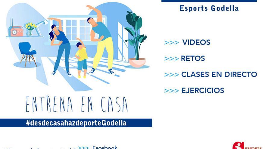 Godella lanza una iniciativa para hacer deporte en casa