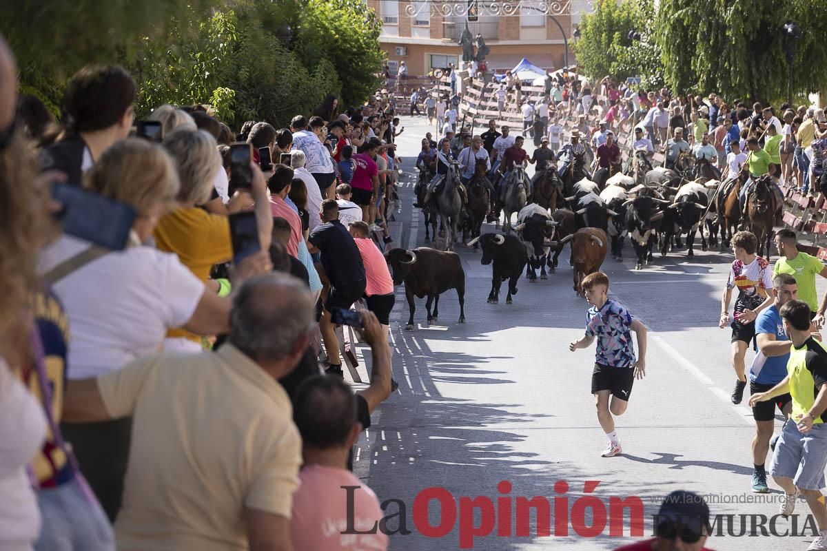 Sexto encierro de las Fiestas de Moratalla